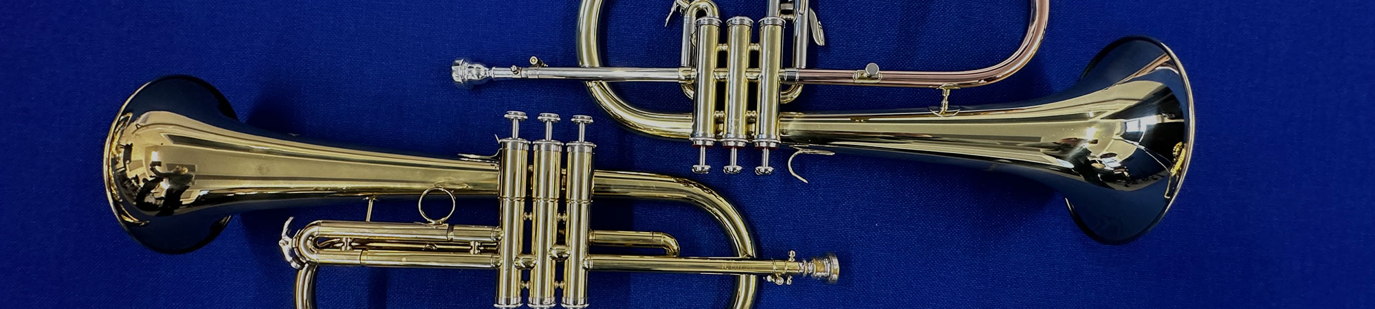 Brass used in music lessons at Wrexham Sounds