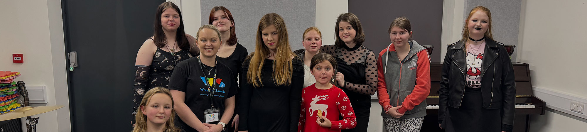 Music workshop at Wrexham Sounds